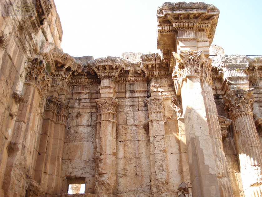 Temple of Bacchus in Baalbek